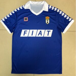 8182 Real Oviedo Home jerysey Retro Edition Football Shirt