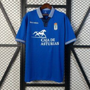 9697 Real Oviedo Home jerysey Retro Edition Football Shirt