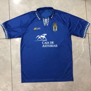 9495 Real Oviedo Home jerysey  Retro Edition Football Shirt