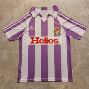 1984 Kids Real Valladolid Home Jersey Retro Version
