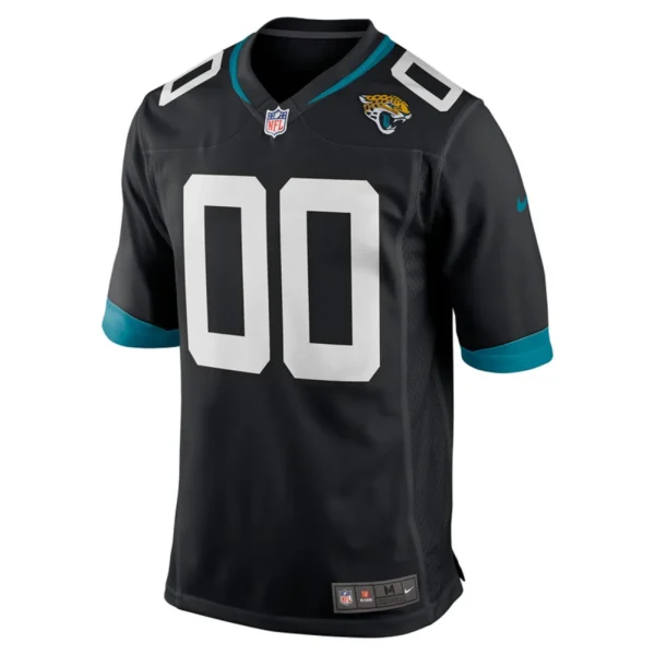 Men's Jacksonville Jaguars Nike Black Custom Game Jersey - Image 3
