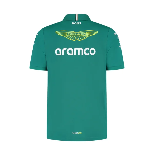 Aston Martin F1 2025 Team Polo Shirt - Image 2