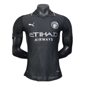 Manchester City Black 3th Away Football Shirt 2025/2026  Player Version