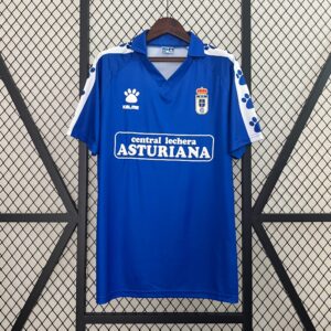 9091 Real Oviedo Home jerysey Retro Edition Football Shirt