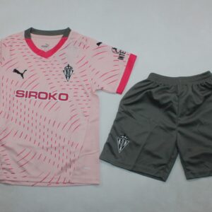 24/25 Kids Sporting Gijon Home jersey