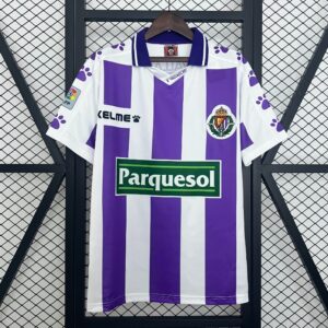 95/96 Real Valladolid Home Jersey Retro Version