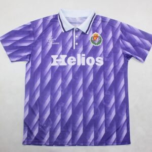 91/92 Real Valladolid Home Jersey Retro Version