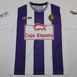 99/00 Real Valladolid Home Jersey Retro Version