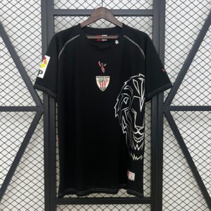 05/08 Athletic Bilbao Black Jersey Retro version