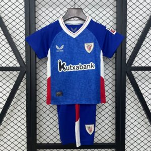 24/25 Kids Athletic Bilbao Away Jersey Fan version